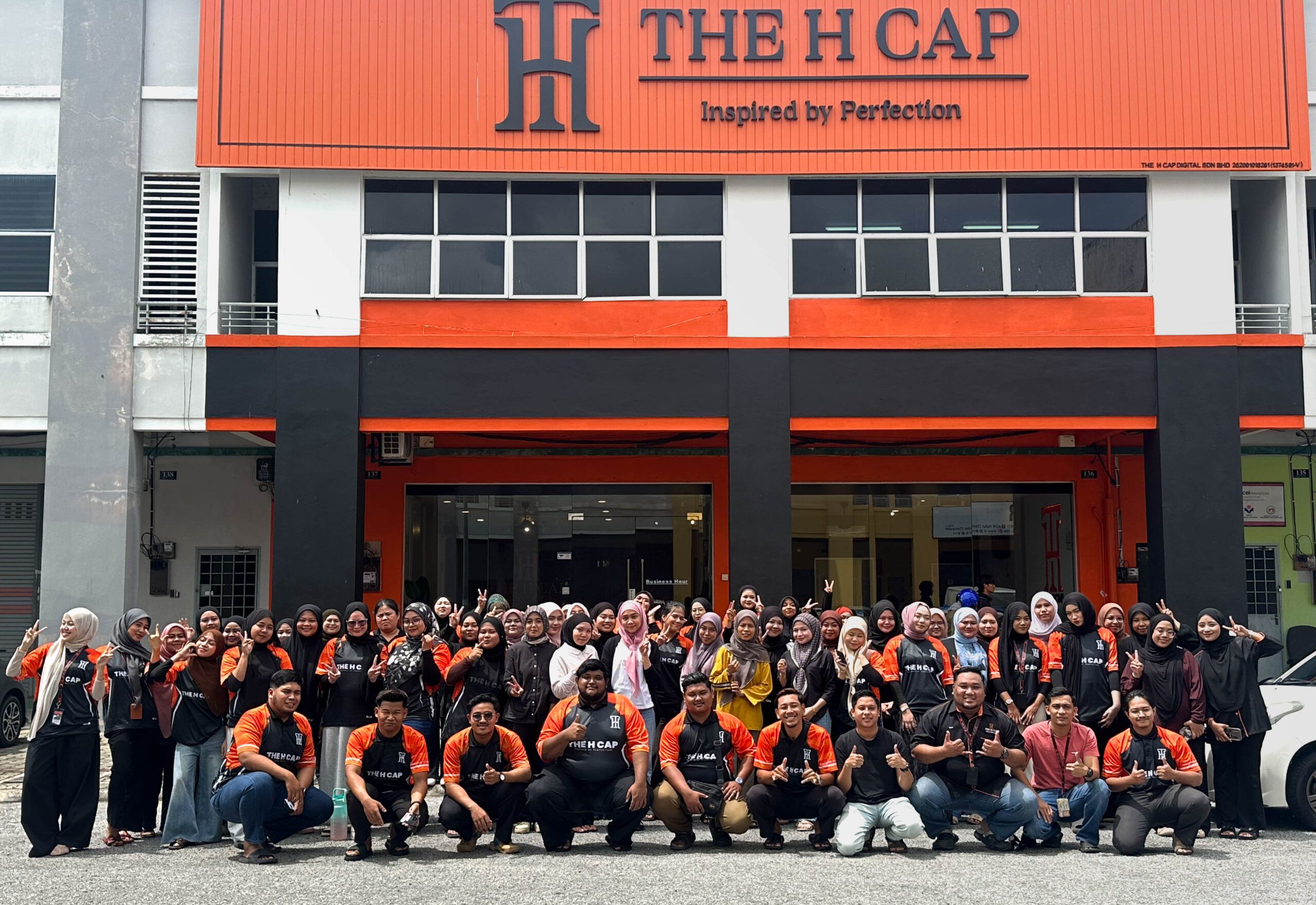 Team THE H CAP di Alor Setar Kedah