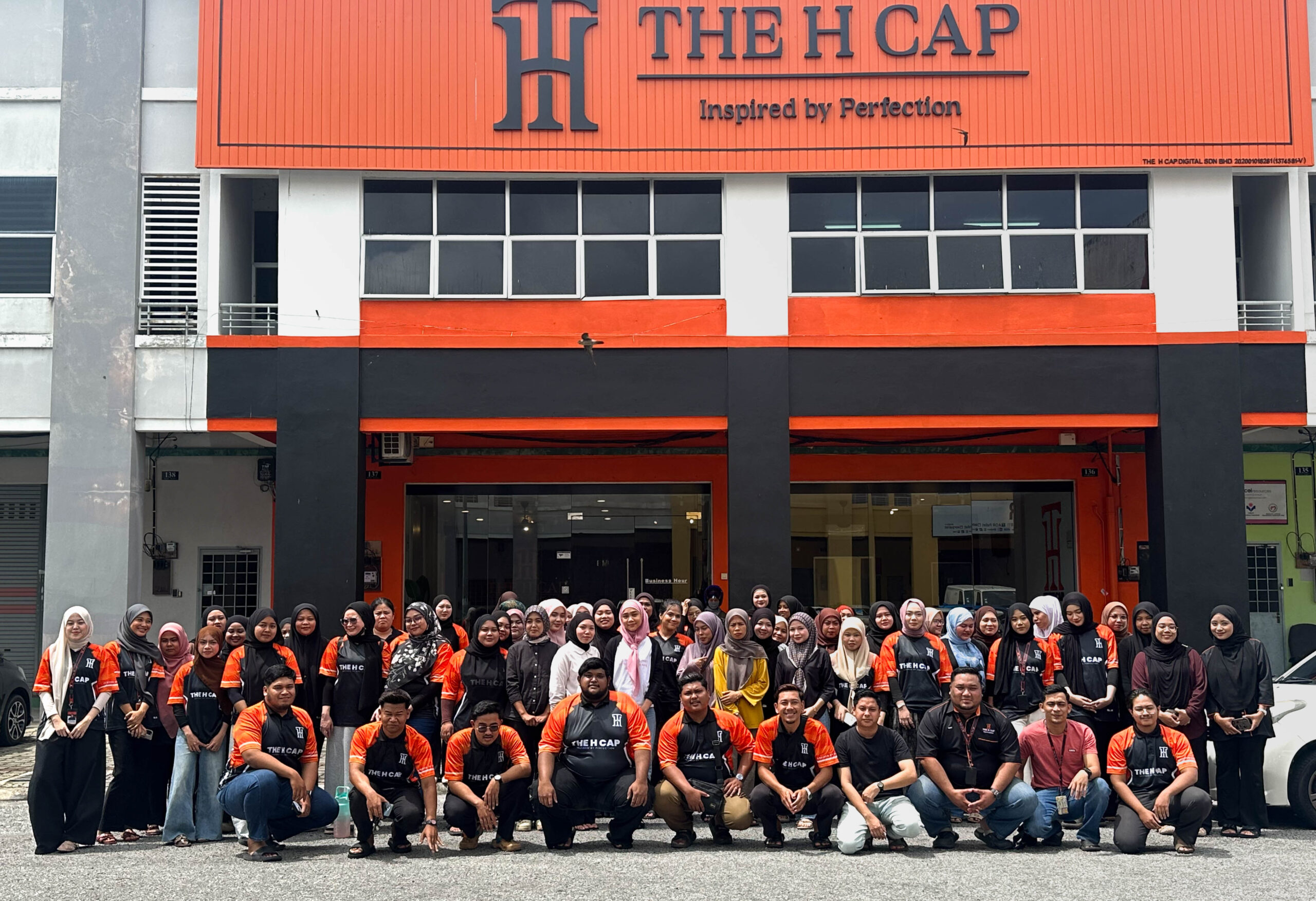 Team THE H CAP di Alor Setar Kedah