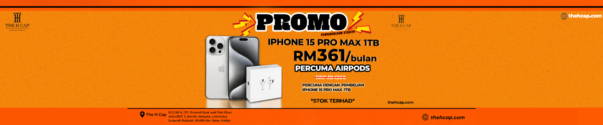 PROMO AIRPODS 15pm